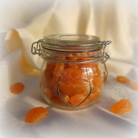 Cidoniju sukādes 300g - stikla glabāšanas traukā