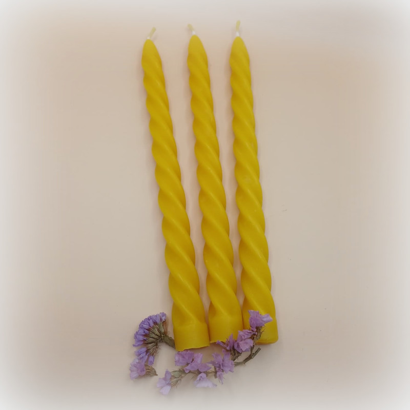 Bišu vaska svece - Vītā (garā)