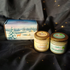 Ziemassvētku dāvanu komplekts - Ingvers + Piparmētra