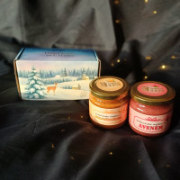 Ziemassvētku dāvanu komplekts - Smiltsērkšķi + Avenes